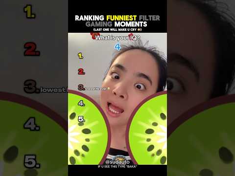 Ranking Funniest Filter Games