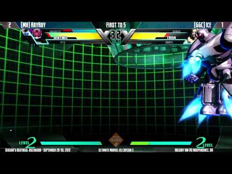 SB:A - UMvC3 - [MH] RayRay vs [GGC] Ice
