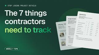 7 Things Every Contractor Should Be Tracking Daily, But Most Don’t