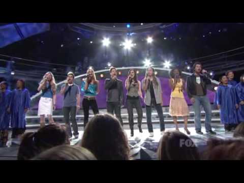 American Idol - Shout to the Lord 4-10-2008