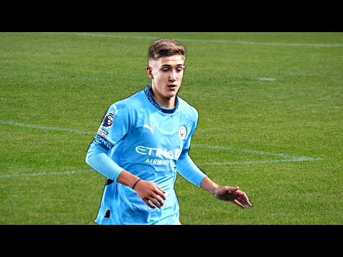 Sebastian Naylor vs Leicester U21 🔥 | All Touches, 2 Goals & Top Performance | Man City U21 4–0