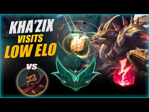 QiuYi Kha'Zix: When Rank 1 Kha'Zix Visit Emerald Elo