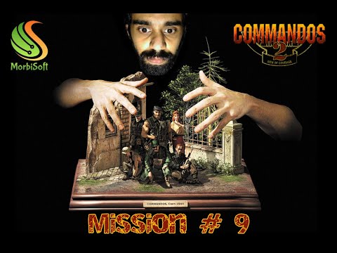 Commandos 2: Men of Courage (2001)-Mission 9: Castle Colditz | 100% | Complete Walk-through