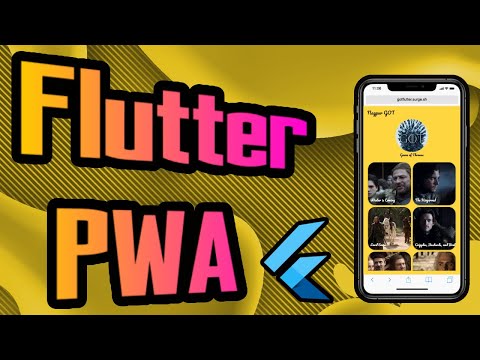 Flutter PWA Tutorial - 1/2