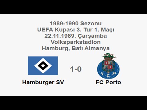 Hamburger SV 1-0 FC Porto 22.11.1989 - 1989-1990 UEFA Cup 3rd Round 1st Leg