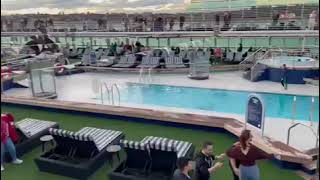Sail Away Party aboard P&O Cruises' Pacific Explorer, 31 May 2022