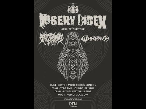 Misery Index (US) - Live at Audio, Glasgow 9th April 2017 FULL SHOW HD