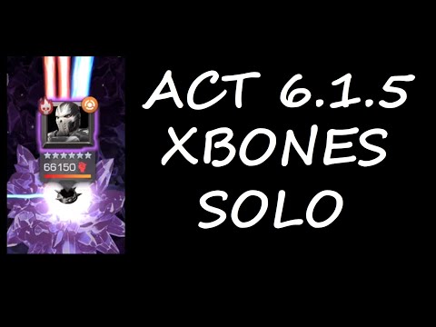 How to EASILY BEAT Act 6.1.5 Crossbones BOSS Solo | MARVEL CONTEST OF CHAMPIONS | MCOC | ACT 6 |