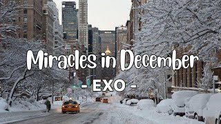 [LYRICS] EXO - Miracles in December
