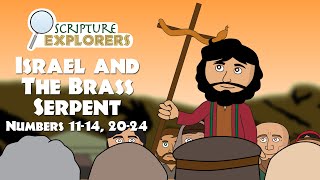 Moses and the Brass Serpent | Numbers 11-14 20-24 | Come Follow Me 2022 | The Old Testament