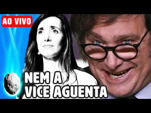 LIVE: VICE DE MILEI SE DIZ PREOCUPADA COM SUA SAÚDE MENTAL E OUTRAS NOTÍCIAS