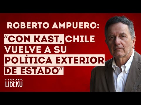 Roberto Ampuero: "Con Kast, Chile vuelve a su política exterior de Estado"