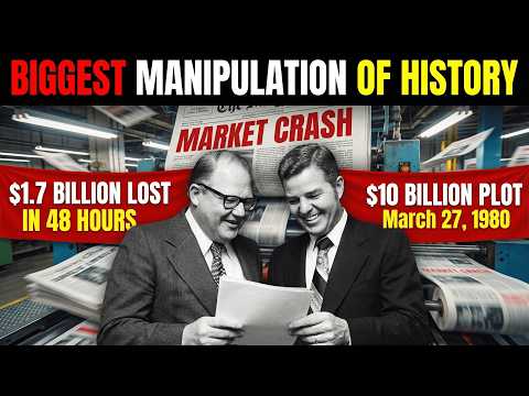 SILVER BLACK THURSDAY: The Day TWO Brothers Tried to Own ALL the Silver on Earth