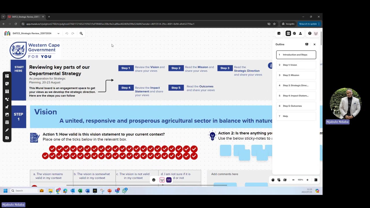 WCDoA Strategic Planning  Mural Tutorial