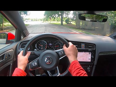 2020 Volkswagen Golf GTI (6MT) - POV Test Drive (Binaural Audio)