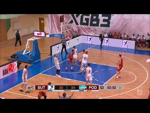 ABA Liga 2 2020/21 highlights, Round 3: Sutjeska - Podgorica (15.11.2020)