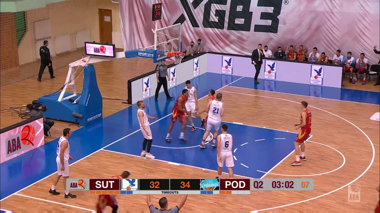 ABA Liga 2 2020/21 highlights, Round 3: Sutjeska - Podgorica (15.11.2020)