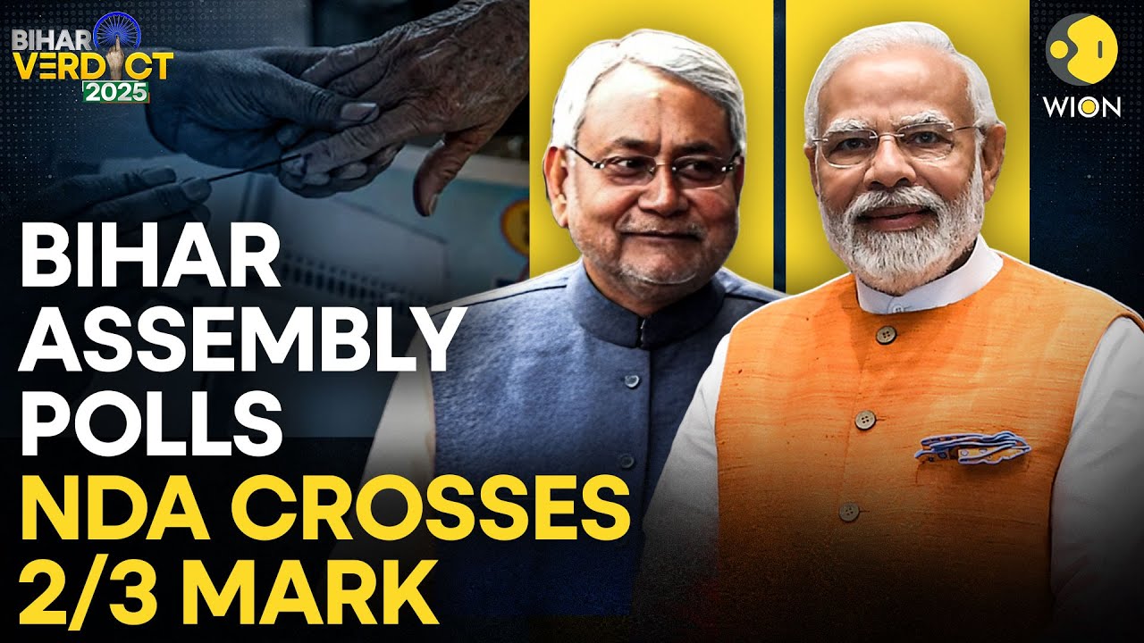 Bihar Elections Result Live Updates: NDA To Break 2020 Record, Leads With 203 Mark | WION