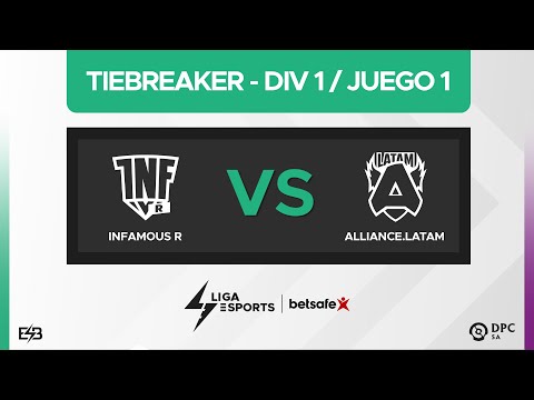 Infamous R. vs Alliance.Latam - Juego 1 - Tiebreaker  DPC 2023 SA Spring Tour División I