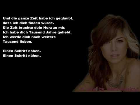 Christina Perri - A Thousand Years (Deutsche Übersetzung)