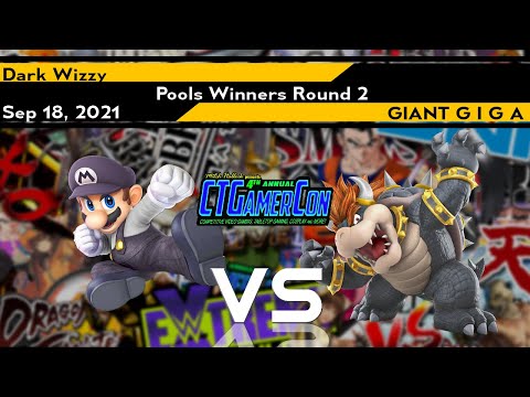 [Smash Ultimate] CT Gamercon (Pools Winners Round 2) - Dark Wizzy vs GIANT  G I G A