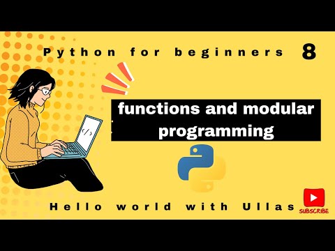 Master Python Functions User Defined Functions Modular Programming Explained Episode 8