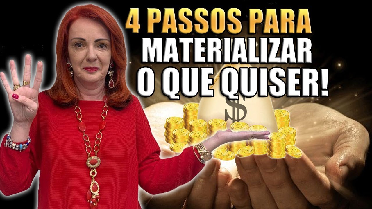 4 PASSOS PARA MATERIALIZAR O QUE VOCÊ QUER NA SUA VIDA 👣✨