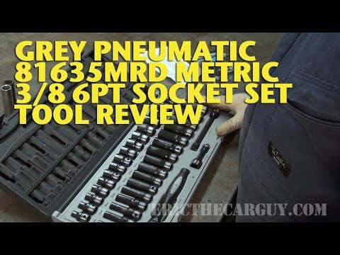 Grey Pneumatic 81635MRD Socket Set Review -EricTheCarGuy