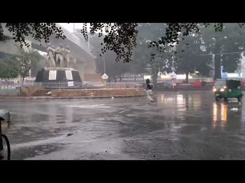 December Rain in TSC DU| Beauty of DU| Nature Video