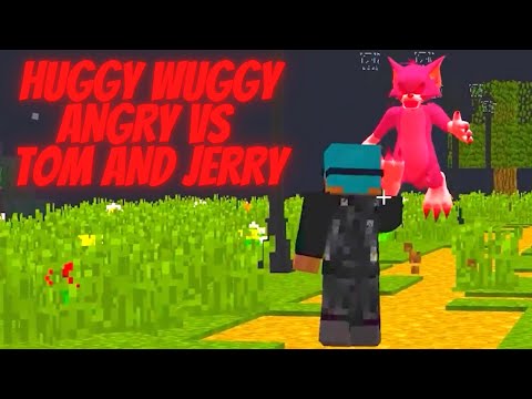 HUGGY WUGGY ANGRY VS TOM AND JERRY VS SQUID GAME DOLL | minecraft