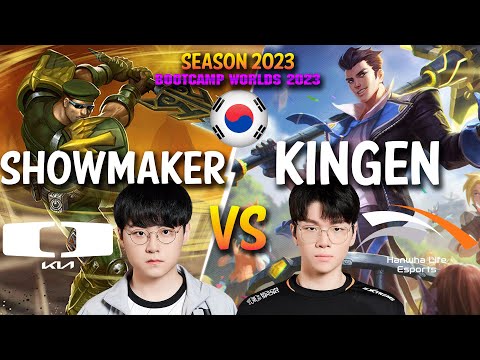 DK Showmaker vs HLE Kingen - Showmaker GAREN vs Kingen JAYCE Top - Patch 13.20 KR Ranked