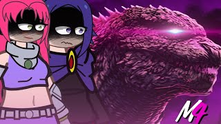 👑🐊 Teen Titans Go React Godzilla || Rei Dos Monstros || (M4rkin) |As| - Eric Gacha Ofc