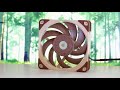 Kompiuterio Korpuso Ventiliatorius - Noctua NF-A12x25 12 Cm Rusvai Geltonas