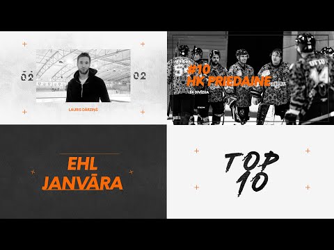 OLYBET EHL TOP 10 | 2020 | JANVĀRIS | LAURIS DĀRZIŅŠ