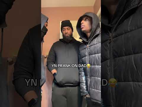 YN PRANK ON DAD😂 #youtubeshorts #funny #prank