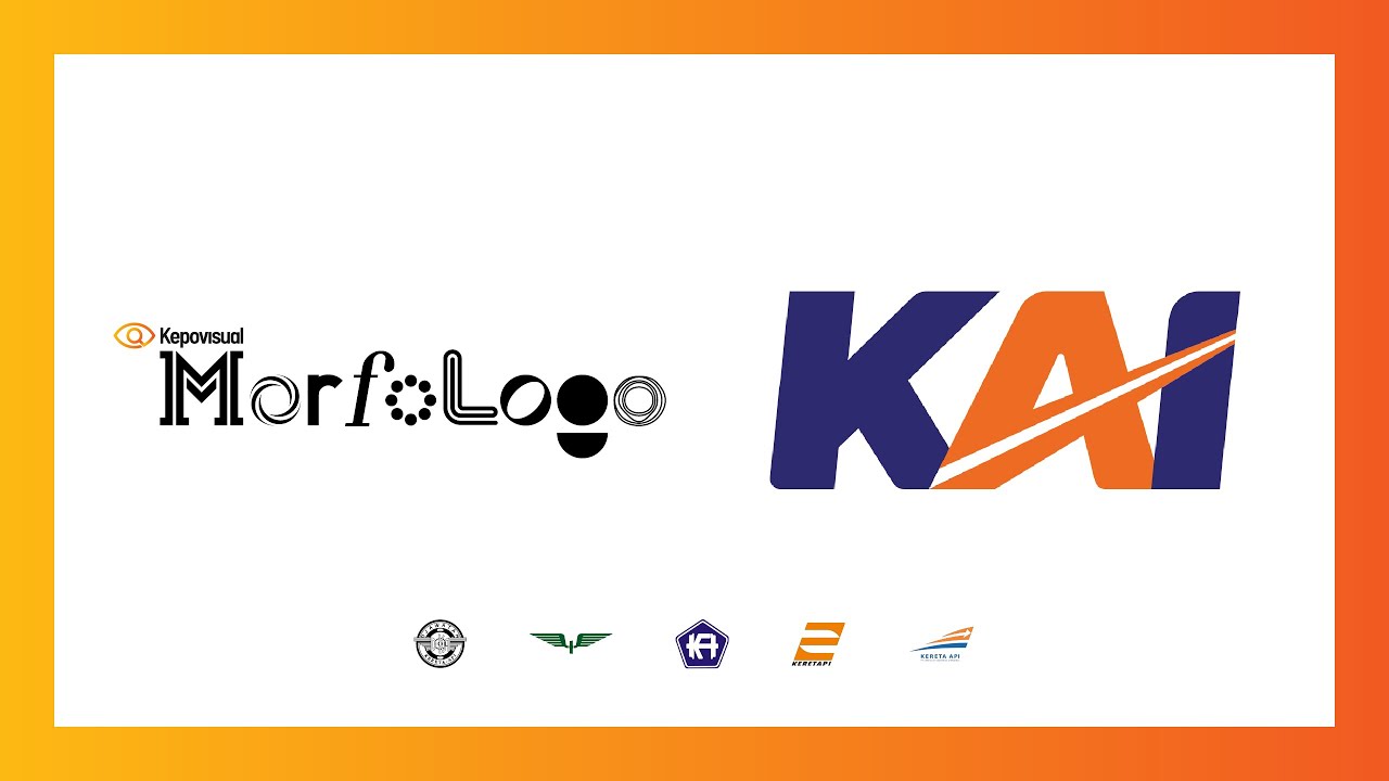 Morfologo: Kereta Api Indonesia - Logo KAI dari Masa ke Masa - Kepovisual