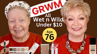 GRWM  Wet n Wild Under $10  #grwm #wetnwild #makeup #maturebeauty #beautyover60 mp4