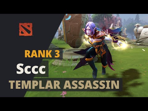 Sccc (Rank 3) plays Templar Assassin Dota 2 Full Game