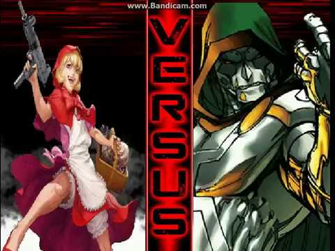 M.U.G.E.N. BBH and Akiha Tohno vs Dr.Doom and Magneto