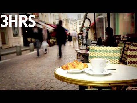 Busy French Cafe Ambience - No Music - 3 hours