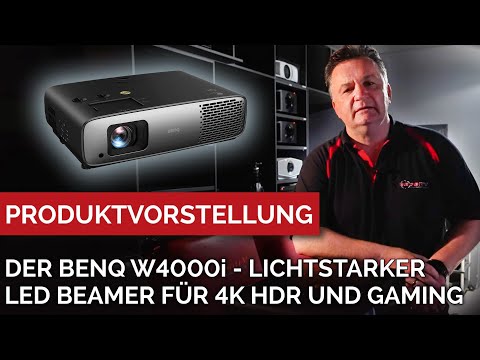 Benq W4000i - lichtstarker LED Projektor für 4K HDR Heimkino und Gaming. Die neue Klassenreferenz.