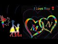 M N Love Name WhatsApp Status M N New Love Name Latter