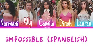 Fifth Harmony - Impossible (Spanglish) (Color Coded Lyrics) | Harmonizzer Lyrics