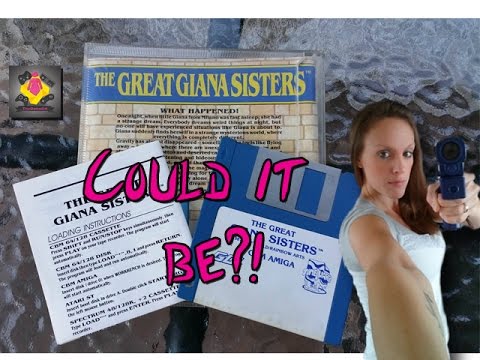 ULTRA RARE The Great Giana Sisters on the Amiga - COULD IT BE?! | TheGebs24
