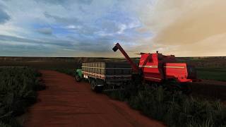 PRIMEIRA LIVE NO SERVIDOR DEDICADO NO MAPA AGRO SUL 4X - Farming Simulator 25