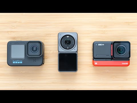 GoPro Hero 10 vs Insta360 One RS vs DJI Action 2