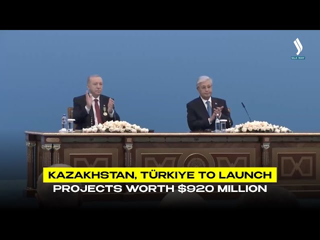 Kazakhstan, Türkiye to launch projects worth $920 million