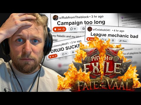 The Path of Exile 2 Subreddit is on Fire