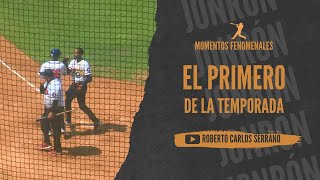 Cuadrangular de Leonel Moas Jr. frente a los Indios