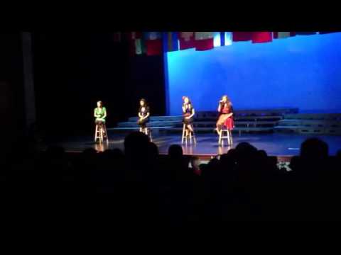EHS CHOIR SPRING SHOW 2012- girls quartet
